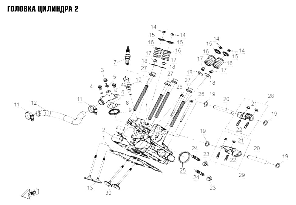 ГОЛОВКА ЦИЛИНДРА 2